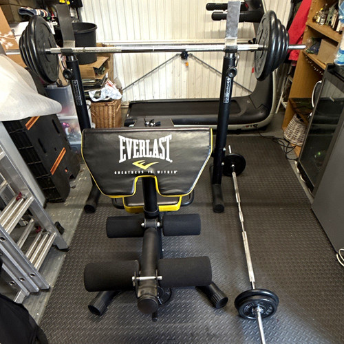 Everlast workout bench - everlast, press