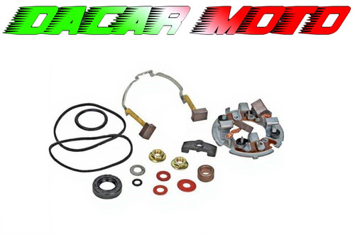 Starter motor brush holder - brush,