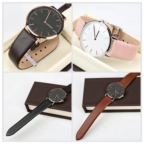 Leather watch strap band - watch,
