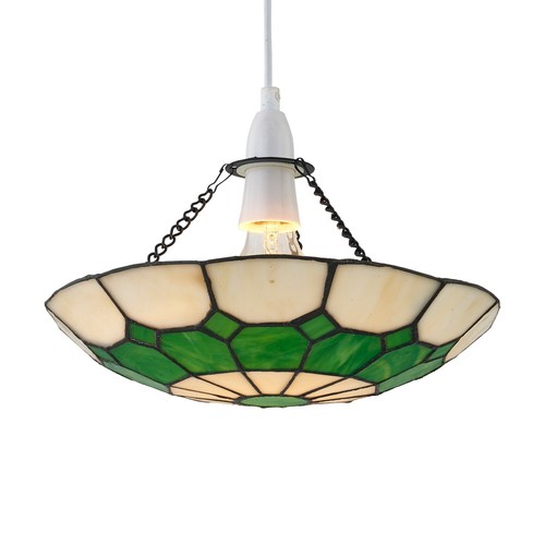 Tiffany green glass easy - tiffany,
