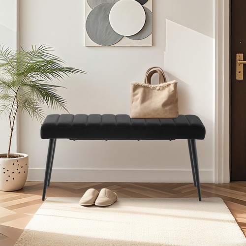 Upholstered hallway bench - hallway,