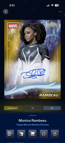 Marvel topps digital monica - -,