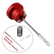 Turbo Adjustable Wastegate Actuator Universal - Red