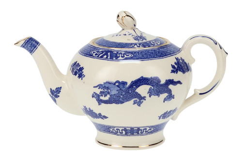 Royal cauldon dragon blue - cauldon,