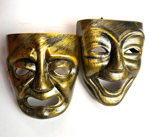 Happy sad masks - masks, comedy
