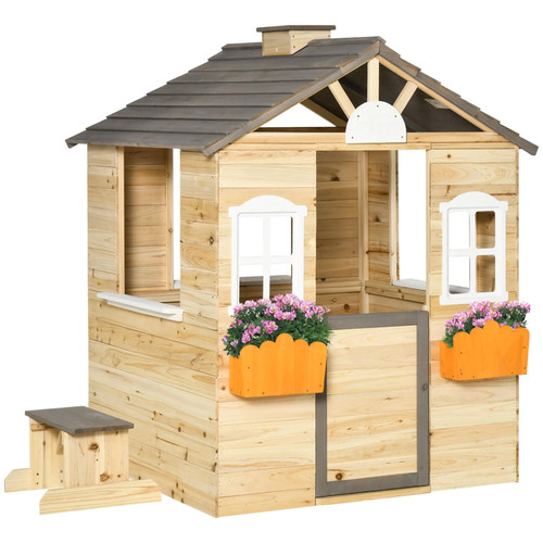 Wooden playhouse for kids - for,