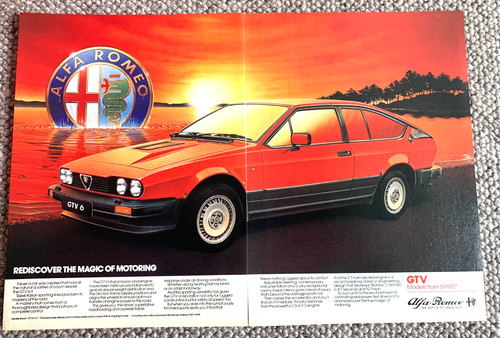 Alfa romeo gtv6 - 1980s,