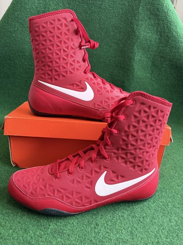 Nike boxing mma boots red - boxing/mma,