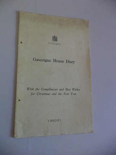 Gascoigne house diary - house, old