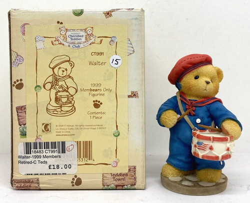Cherished teddies walter ct991 - cherished,