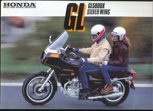 Honda gl500dx silver wing - silver,