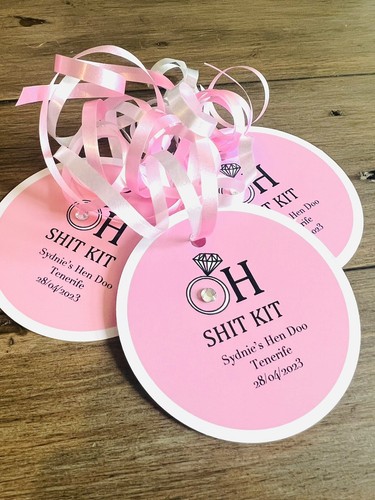Pink personalised glossy - x,