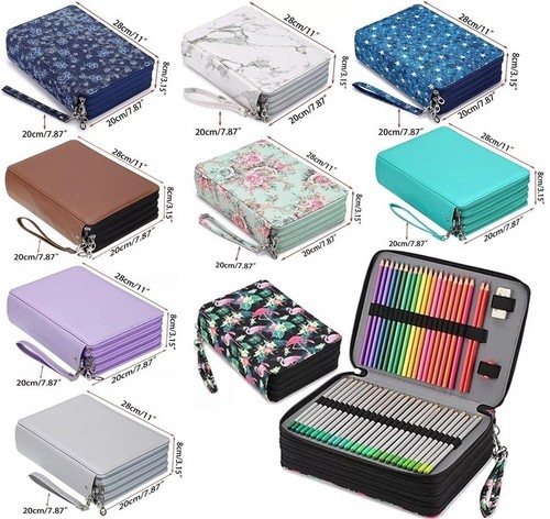 200 slot coloured pencil case - coloured,