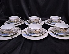 Set of 6 Vintage Japanese