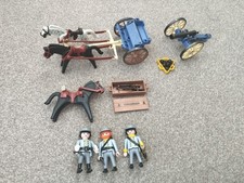 Playmobil Confederate Soldiers Cannon Cart Bundle