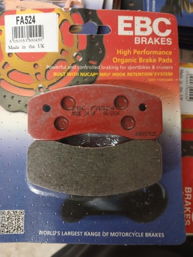 Ebc fa524 brake pads ms - ebc,