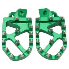 Green Foot Pegs Footrests For