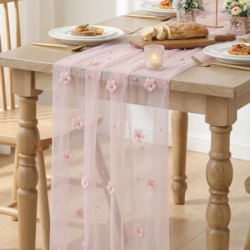 Semi transparent tulle - semi-transparent,