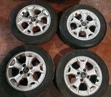 CITROEN C1 MK1 2005-14  14IN ALLOY WHEELS (FREE TYRES)