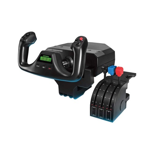 Logitech flight yoke system - yoke,