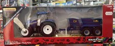 Britains 43268 New Holland T6.175 Tractor  NC Dump Trailer 1:32 Scale Farm Model