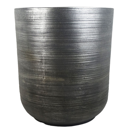 47cm extra large silver ridged - 47cm,