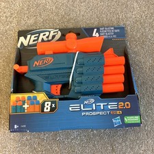 Nerf Elite 2.0 Prospect QS.4 Blaster 4 Foam Soft Dart Toy Gun **Free P&P**
