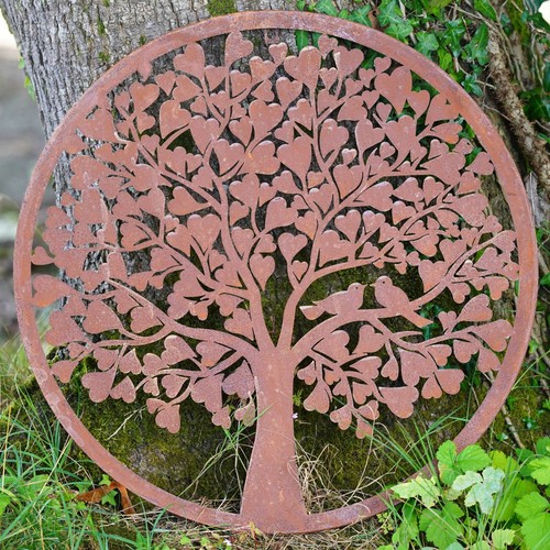 60cm heart tree - 60cm, bird