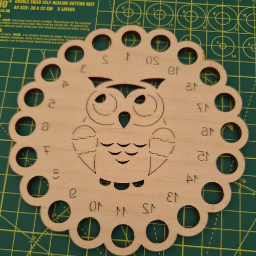 Wooden embroidery floss - wooden,
