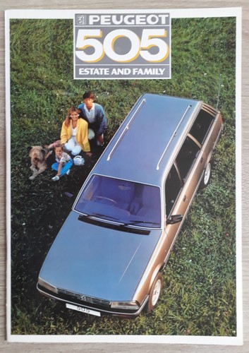 Peugeot 505 estate family - peugeot,