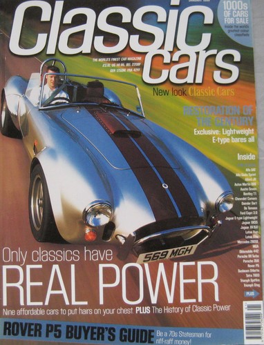 Classic cars 1999 - 01/1999, featuring