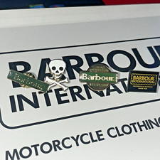 4 X BARBOUR SKULL & CROSSBONES
