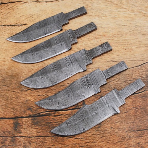 Damascus blade piece hand - piece,