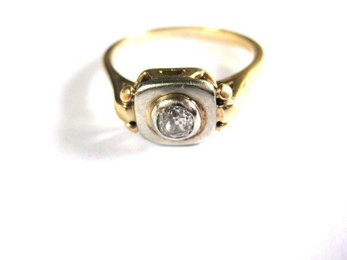 Antique ring gold 585 - antique,