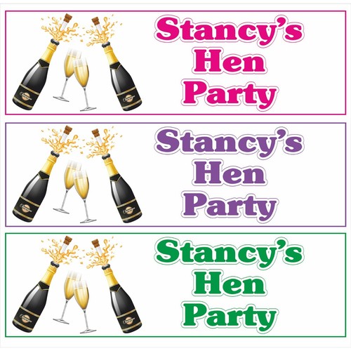 Personalised hen party - personalised,