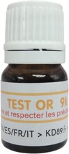 1 Reagent Test Tester Right L' Gold 9K, 9K 375/1000 - Metals - KD89