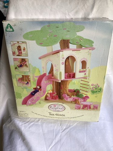 Elc rosebud village tree - village, house