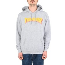 Thrasher Stacked Pullover Hoodie - Sport Grey