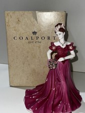 Coalport English Bone China - Ladies of Fashion Figurine Collection-JENNY-boxed