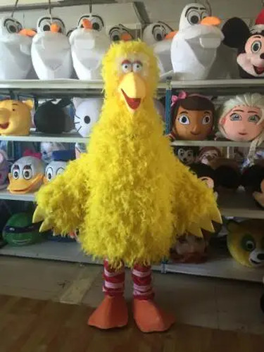 Yellow birds mascot character - mascot,