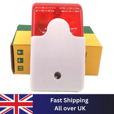 Wired Strobe Siren 120dB Sound Alarm Flashing-Light Voice Burglar Alarm System