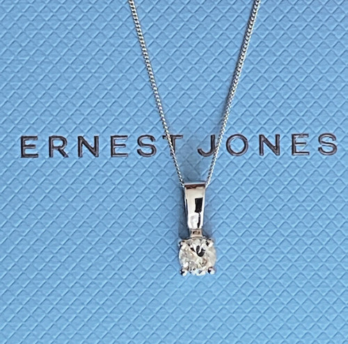 Ernest jones 9ct white - 9ct, gold