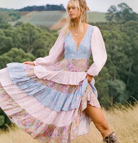 Spell dolly layered maxi - ra, ra