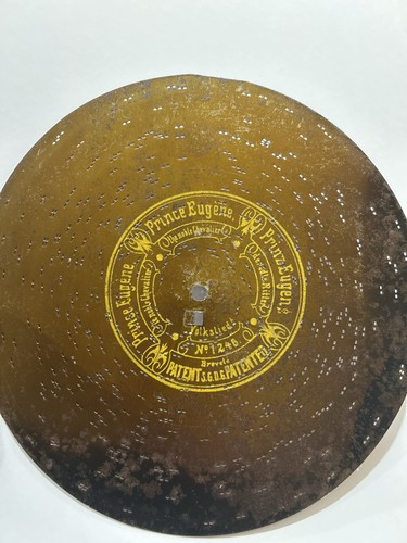 Polyphon music box disc - polyphon,