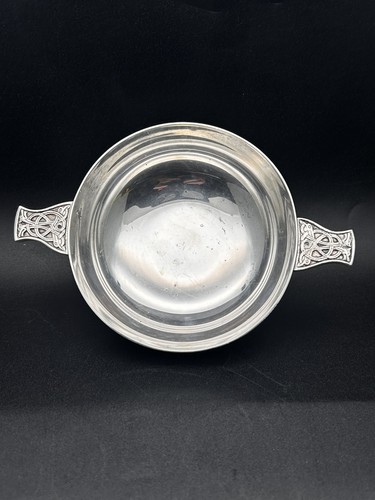 Vintage scottish quaich silver - vintage,