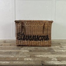 Huge 1950's Wicker Mill