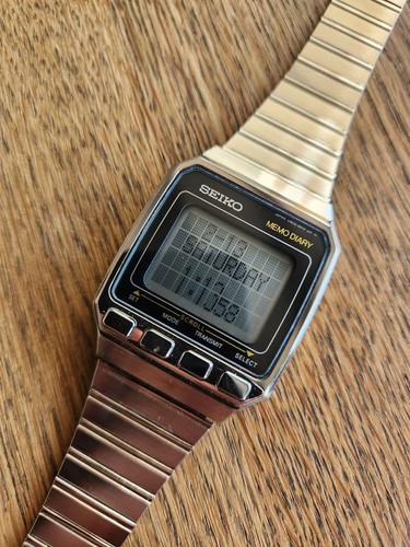Seiko memo diary vintage - seiko,