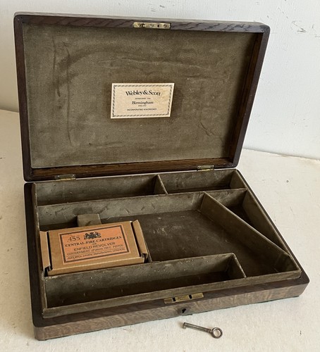 Antique case take webley - take, a