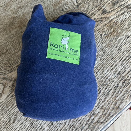 Kari blue baby sling - blue, with