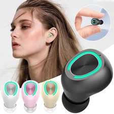 Mini Wireless Bluetooth Earphone In Ear Sport With Mic Handsfree Headset